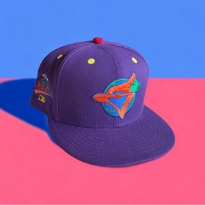 New Era - Toronto Blue Jays - Cooperstown Collection - Embroidered Hat -Sz 7 5/8